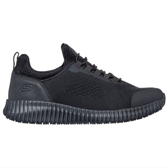 NWT Skechers Work Relaxed Fit: Cessnock - Carrboro Black Women's 6.5
